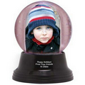 Light Up Color Change LED Snow Globe - Black